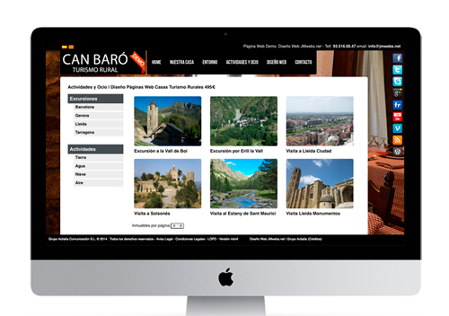 Diseño Módulos Páginas Web Tienda Online Personalizadas y Autogestionables