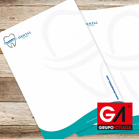 Diseño Gráfico · Imprenta · Papel de Carta